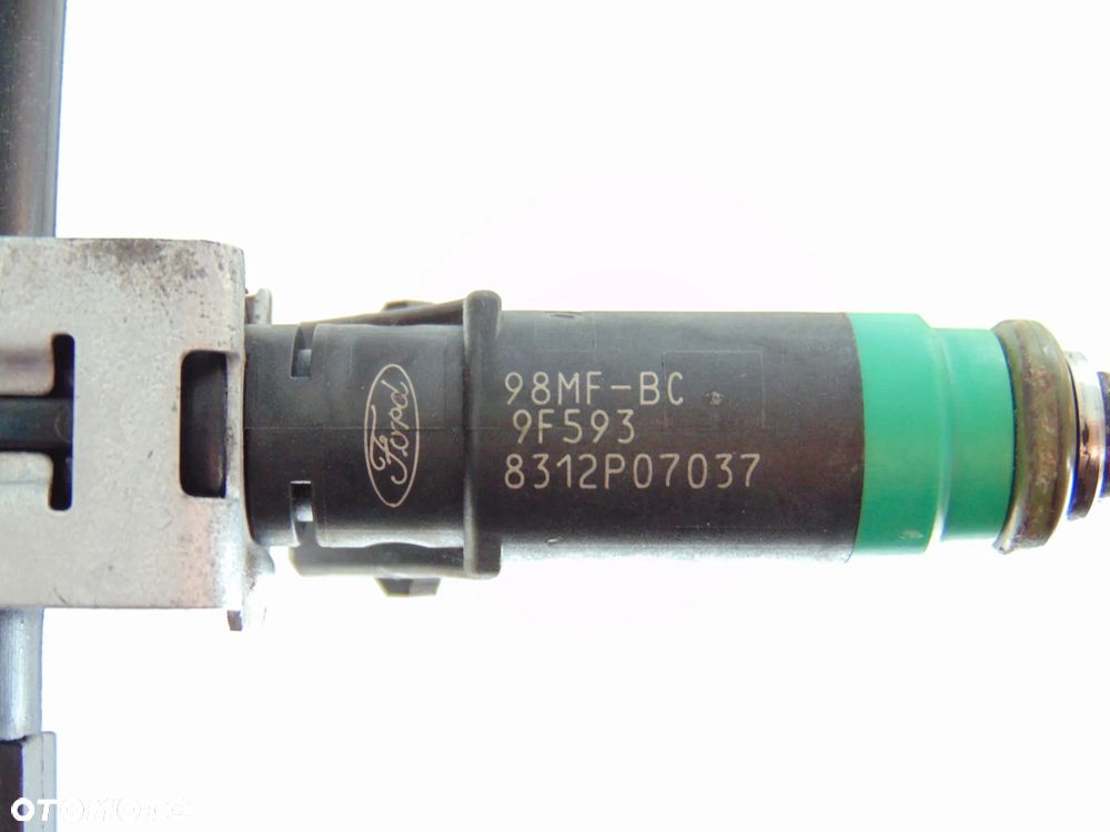 KOMPLET wtryski wtrysk wtryskiwacz paliwa 98MF-BC9F593 Ford Fiesta MK6 VI Fusion Focus 2 II C-Max I benzyna 1.4 1.6 - 11