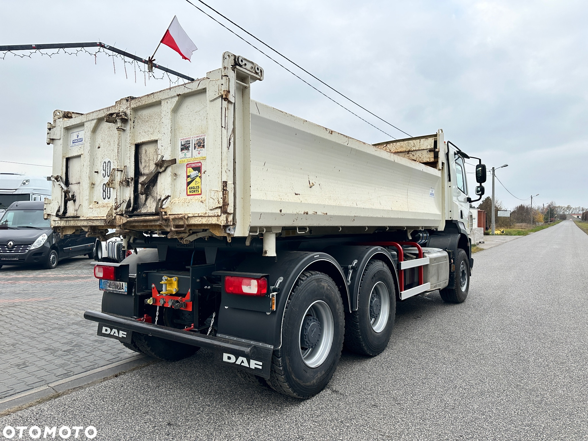 DAF CF 410 Euro 6 6x4 Wywrotka 5,20 m + BORDMATIC Klapo-drzwi - 3