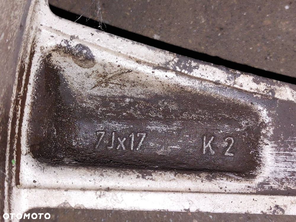 FELGI ALUMINIOWE 4 SZT KOMPLET BORBET 5x110 7Jx17 ET39 FI65,1 OPEL - 10