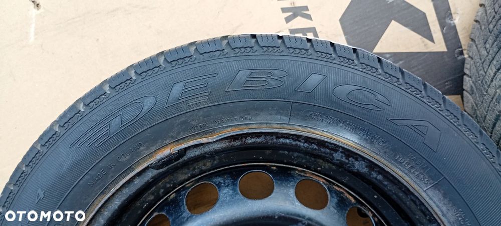 Felgi stalowe z oponami 165/70 R14 4X98 ET35 Fiat Doblo I Lift - 5