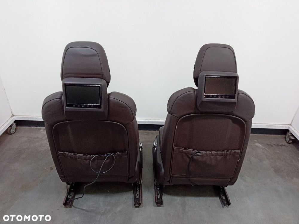 PORSCHE CAYENNE II 7P5 FOTELE KANAPA BOCZKI SKÓRA EU - 8