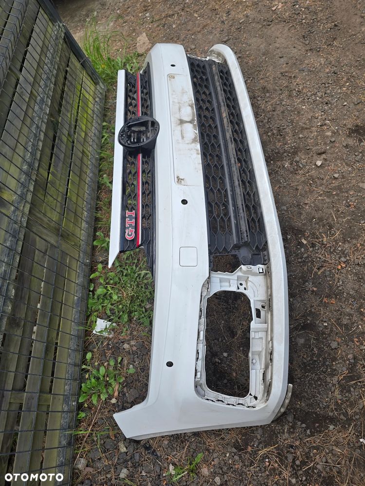 Volkswagen polo 2g0 GTI zderzak przód ładny oryginał grill - 2