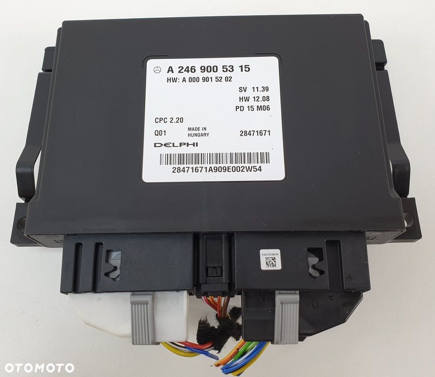 MODUŁ STEROWNIK ECU MERCEDES W176 A2469005315 - 1