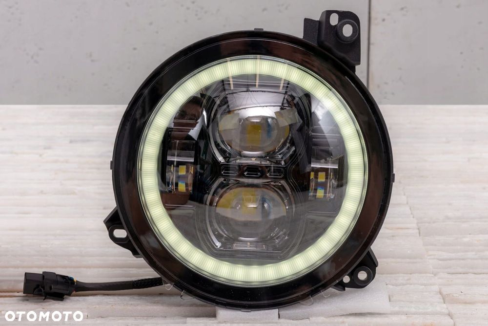 lampy przednie led 9 jeep wrangler jl 2018+ - 6