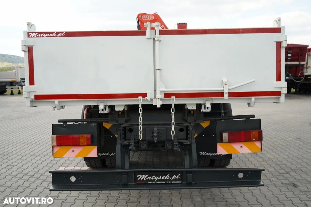 Iveco STRALIS / 310 / 4x2 / BASCULĂ - 5,3 M / HDS FASSI 135 - 8 M / EURO 6 - 16
