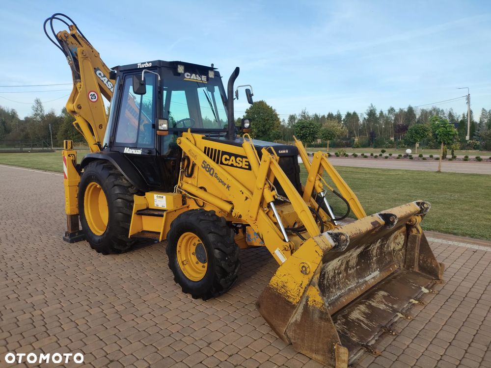 Case 580 SK , KOPARKO-ŁADOWARKA  , BEZ VAT , UMOWA KUPNA -SPRZEDAŻY , STAN SUPER - 6