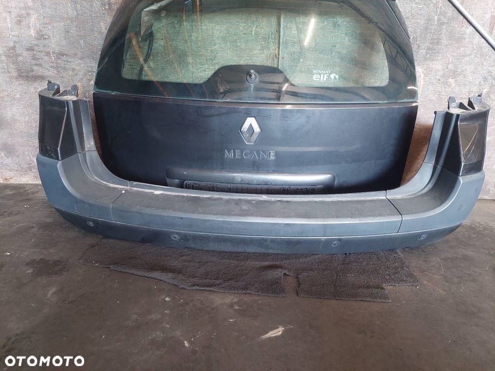 KOMPLETNY TYŁ KLAPA BAGAŻNIKA ZDERZAK LAMPY MEGANE II LIFT KOMBI NV676 - 5