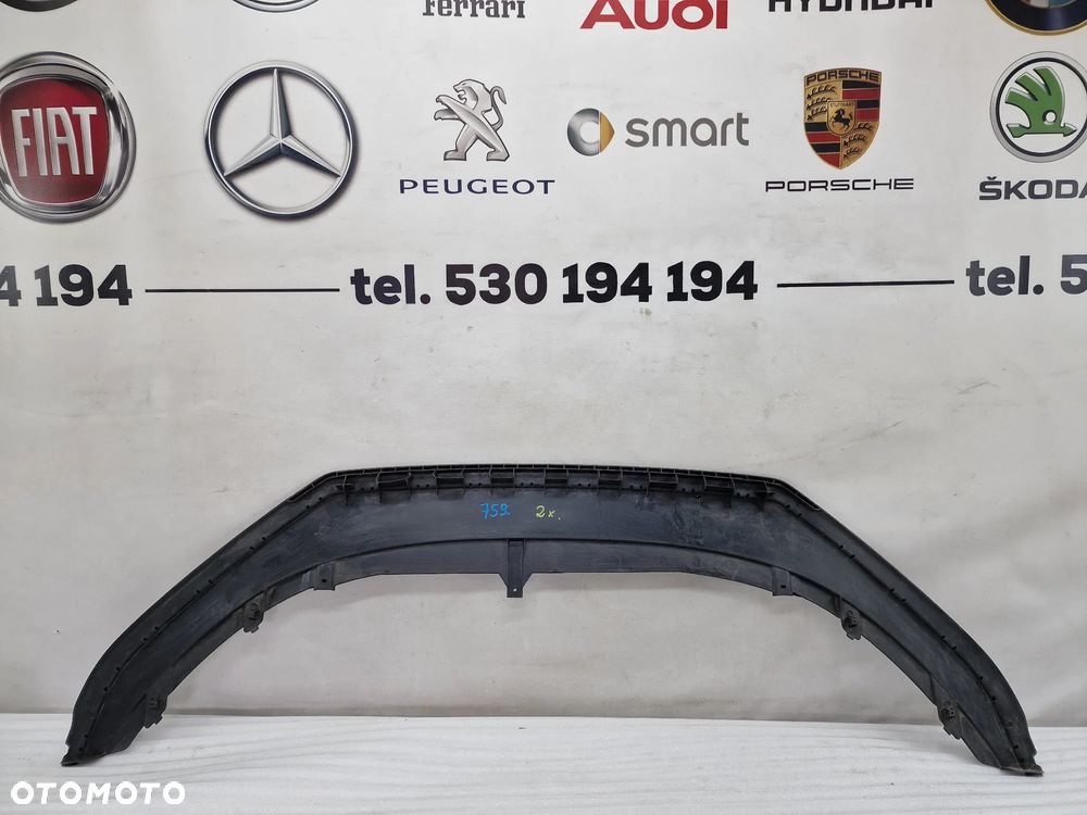 VW POLO V LIFT 6C0 14-17 OSŁONA / DOKŁADKA POD ZDERZAK / SPOJLER ZDERZAKA PRZEDNIEGO PRZÓD , NR 6C0805915 , NR AUKCJI OSŁ759 - 1