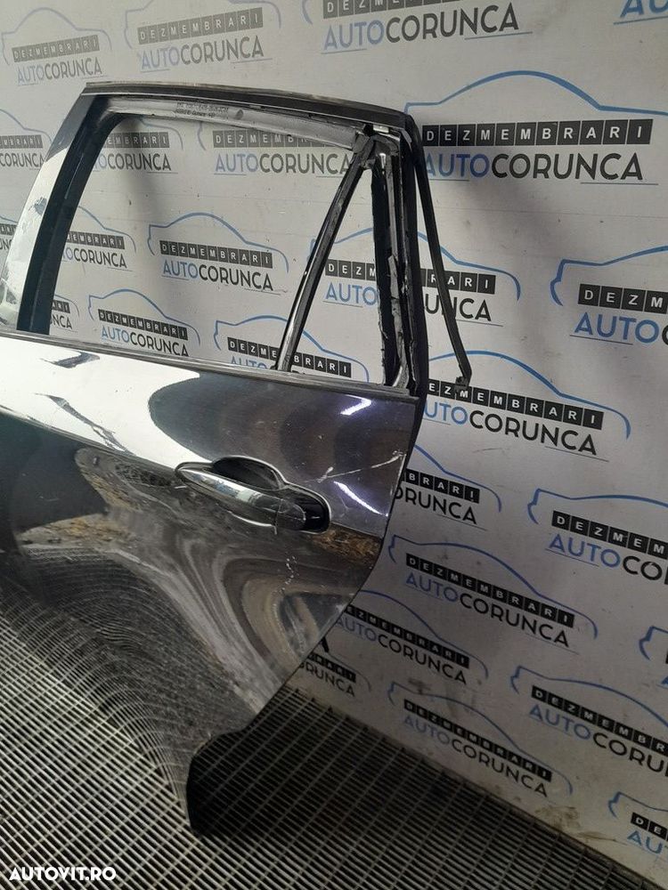 Usa Stanga Spate BMW X6 E71 2007 - 2015 SUV 4 Usi NEGRU (1008) ZGÂRIATA - 3