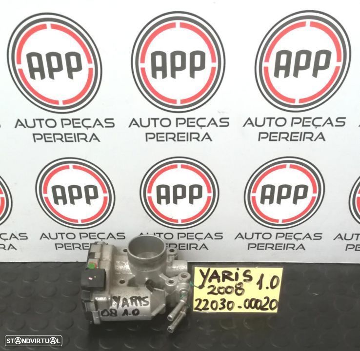 Borboleta Toyota Yaris 1.0 de 2008, referência 22030-00020. - 1