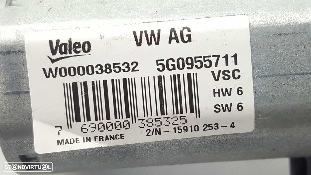 MOTOR LIMPA-VIDROS TRASEIRO VOLKSWAGEN GOLF VII LIM. (5G1) ADVANCE BLUEMOTION - 4