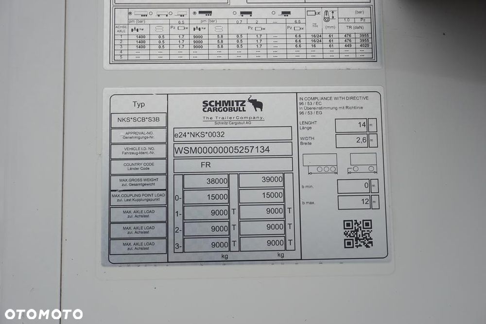Schmitz Cargobull CHŁODNIA / TK SLX / MULTITEMPERATURA / 2 X  OŚ PODNOSZONA - 11