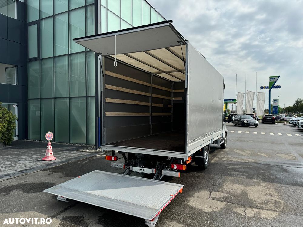 Citroën JUMPER 2.2 – 2024 10 Europaleți Lift hidraulic 500 kg Paravant Prelată culisabilă - 6