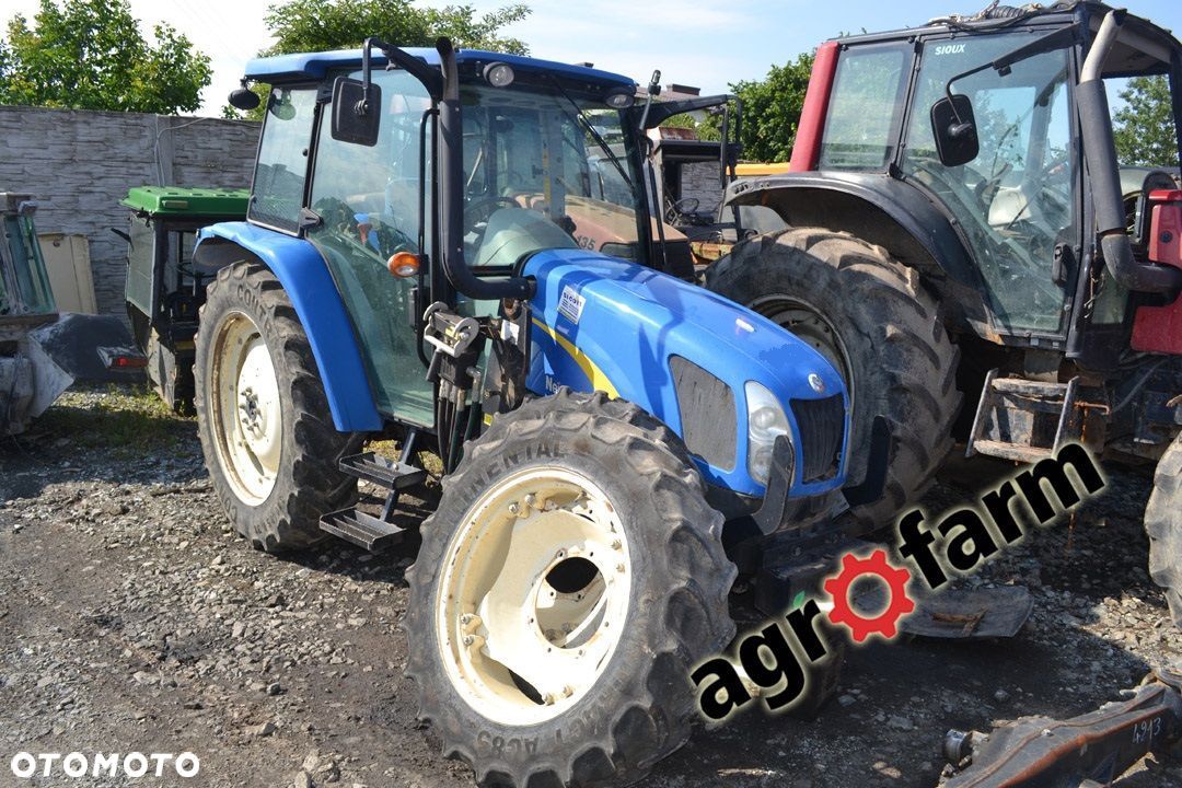 New Holland części używane T5050 T5040 T5030 silnik most skrzynia zwolnica piasta zębatka układ - 1
