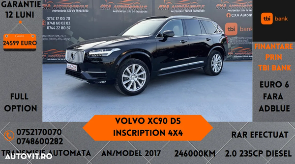 Volvo XC 90 D5 AWD Geartronic Inscription