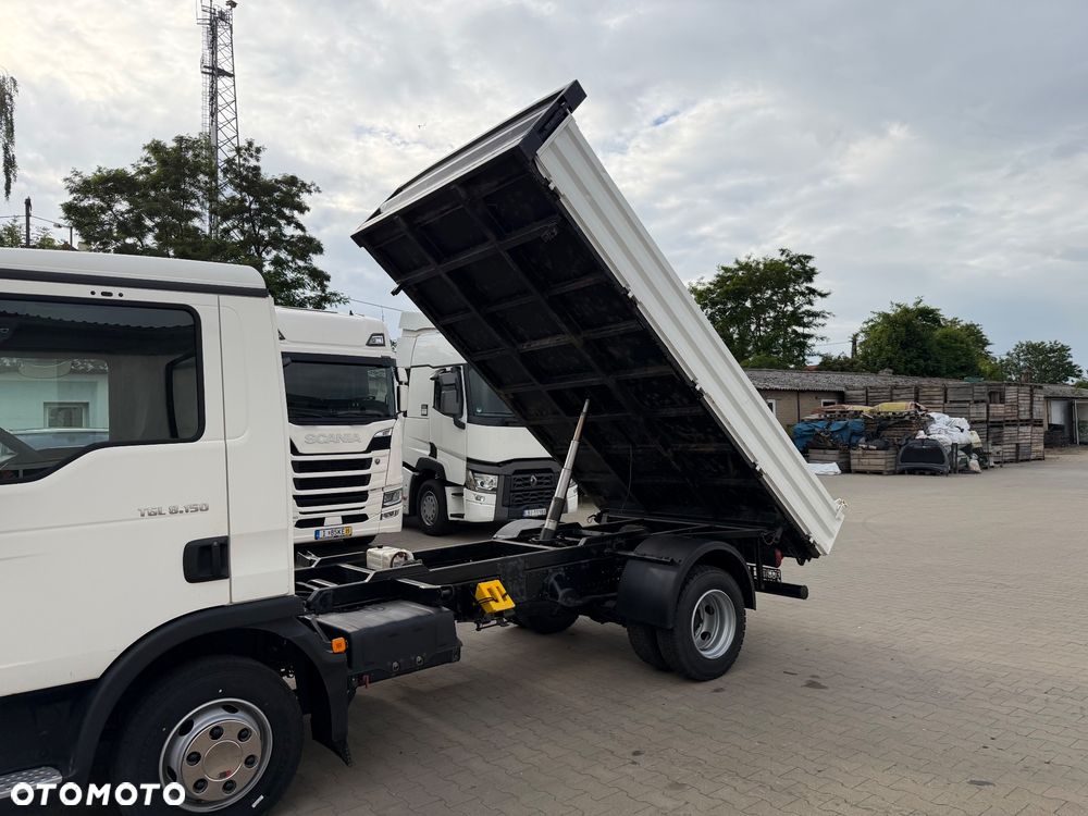 MAN TGL 8.150 / wywrotka 3 strony / z Niemiec / 6x nowe opony 100% - 13