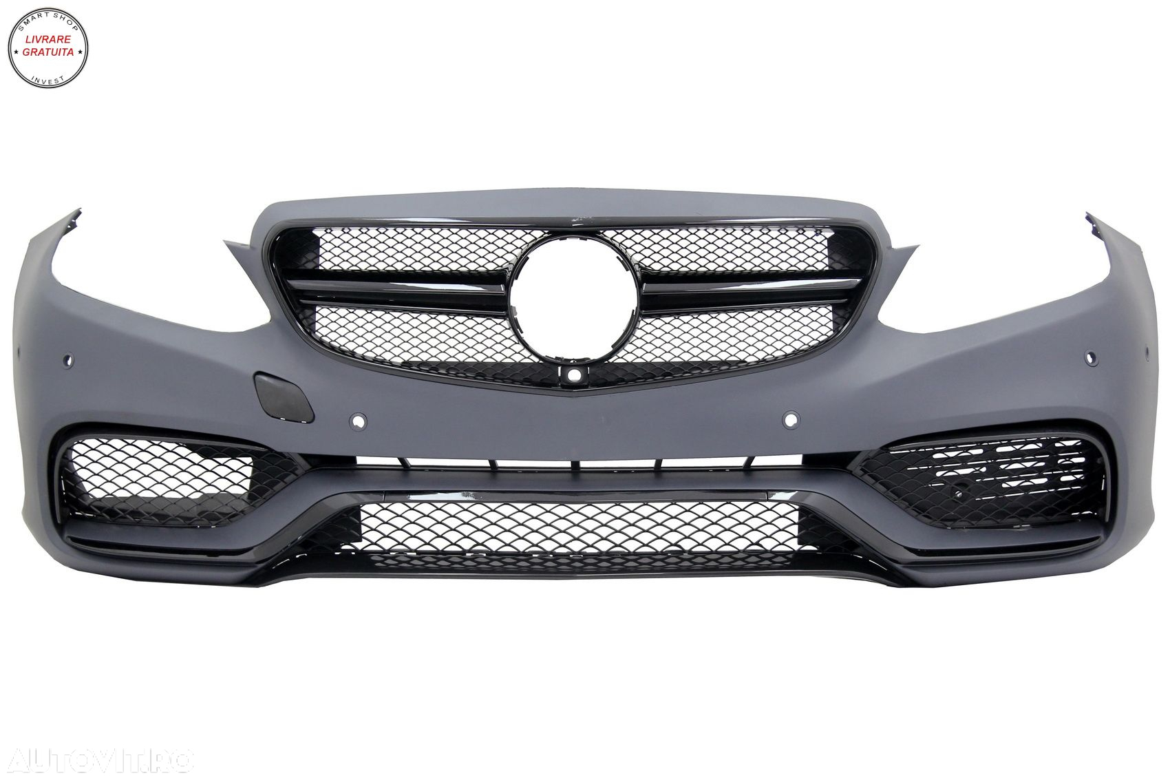 Kit Exterior Mercedes W212 E-Class Facelift (2013-2016) E63 Design Negru Lucios- livrare gratuita - 2