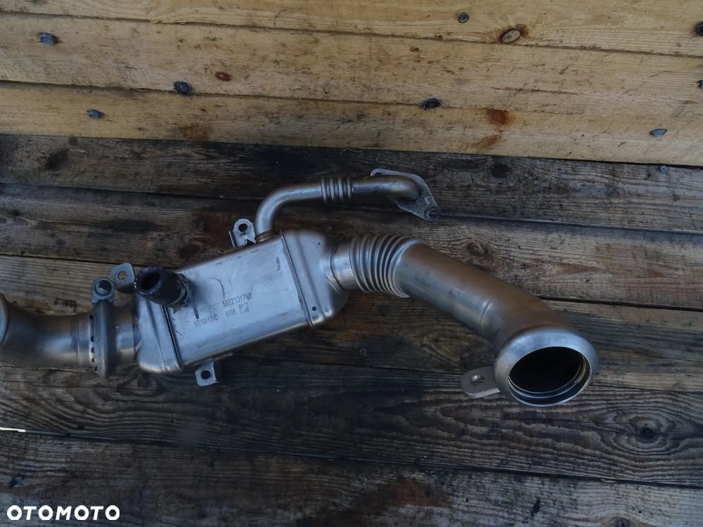 CHŁODNICZKA SPALIN EGR WYMIENNIK CIEPŁA PRZEPUSTNICA FIAT DUCATO III 2,3 5802131785 5802313486 - 1