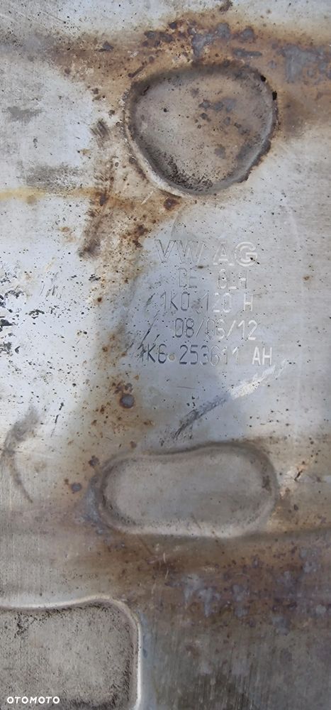 TŁUMIK UKŁAD WYDECHOWY 1K0253211AM 1K6253611AH VW GOLF VI HB 5D 1.2 TSI - 8