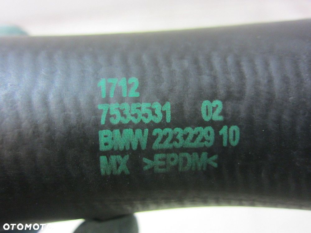 BMW X3 B46 G01 G02 PRZEWÓD RURA WĄŻ WODY WODNY 7535531 17127535531 ORYGINAL - 7
