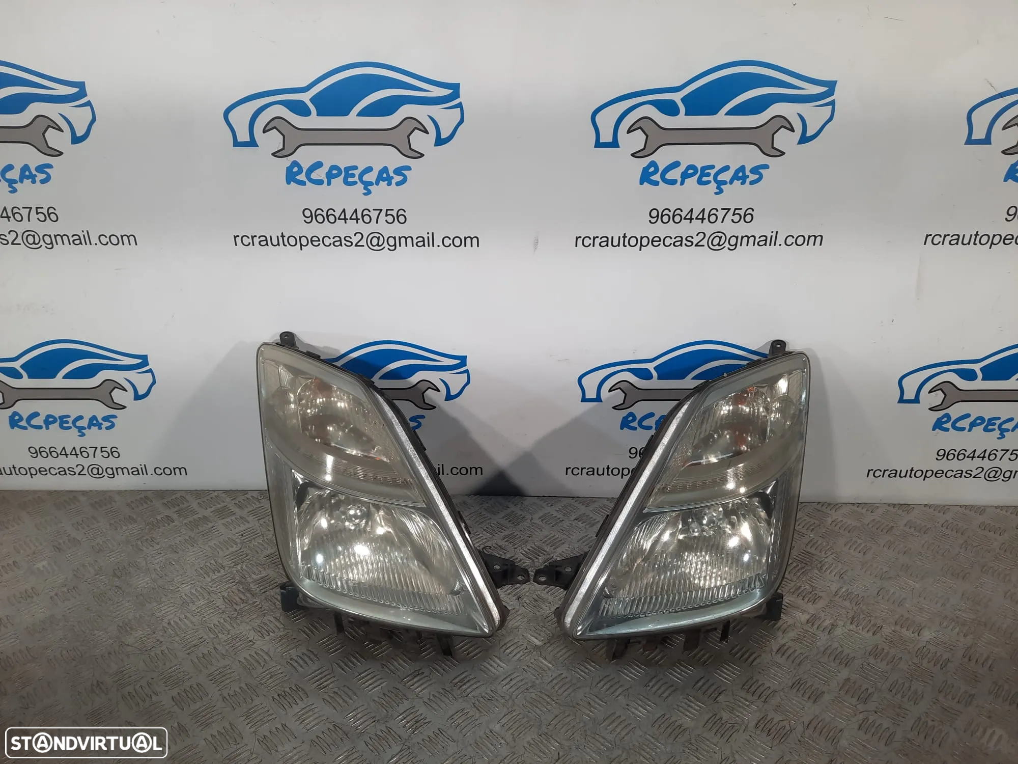 OTICA OTICAS ESQUERDA DIREITA TOYOTA PRIUS W2 LIFTBACK OPTICA OPTICAS FAROL FAROIS ORIGINAL - 2