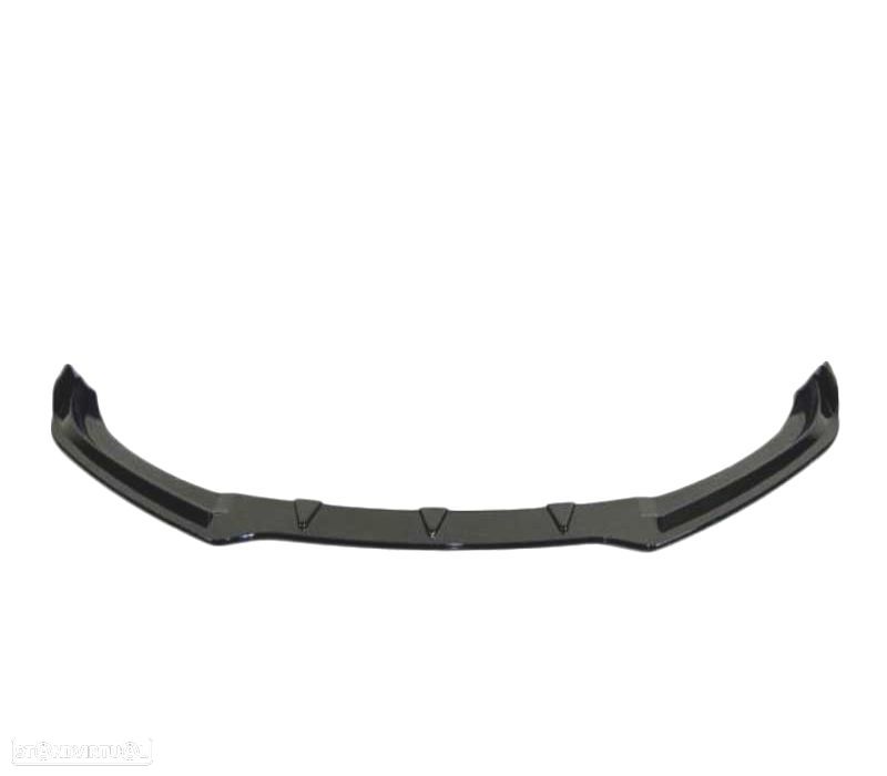 SPOILER LIP FRONTAL VW SCIROCCO R20 08-13 PRETO BRILHANTE - 2