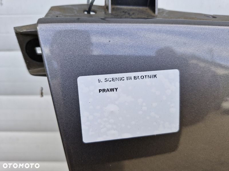RENAULT SCENIC III 3 LIFT BŁOTNIK PRAWY PRZÓD PRZEDNI - 2