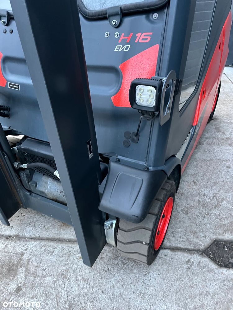 Linde H16 H18 H20 Przesuw boczny zintegrowany, Kabina, tylko 2953h - 8