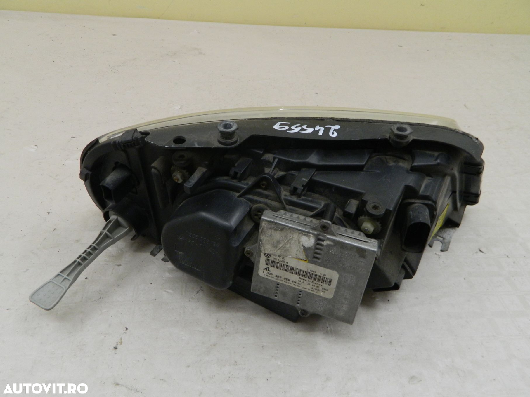 Far stanga VW Sharan 7M Xenon, 2001, 2002, 2003, 2004, 2005, 2006, 2007, 2008, 2009, cod origine 7M3941015AE. - 8