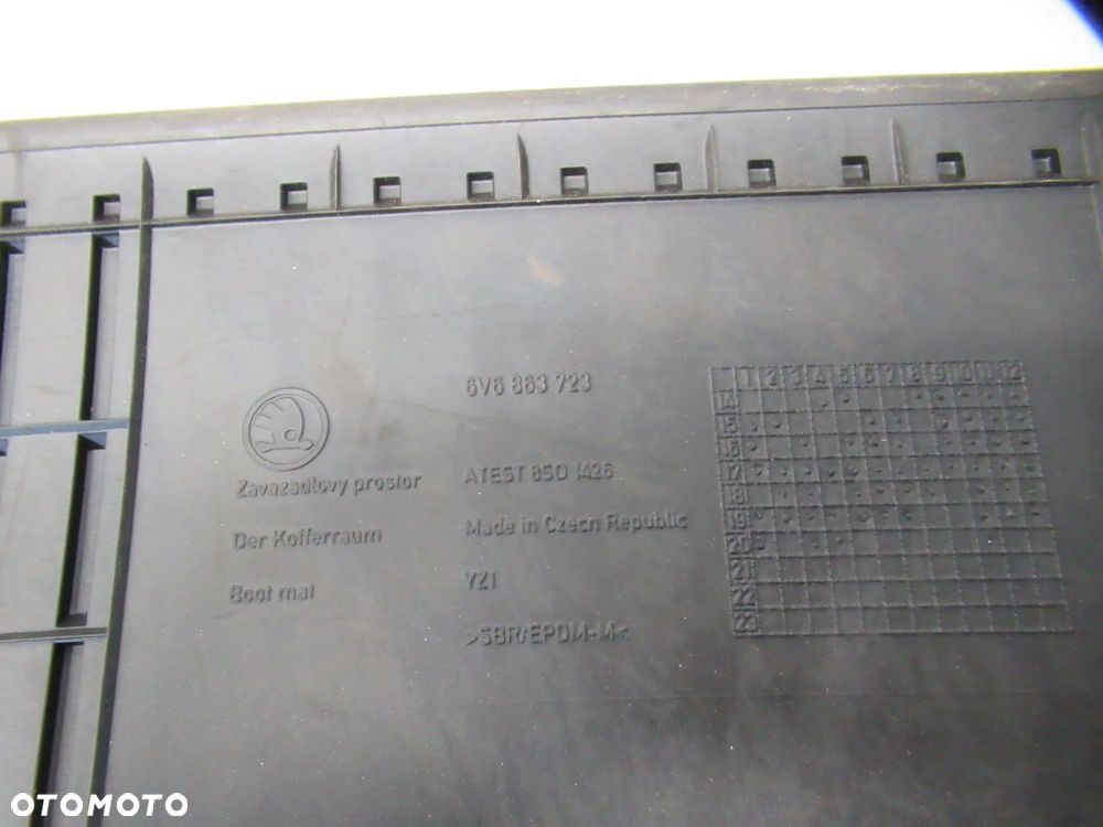 NOWA mata bagażnika Skoda Fabia III Hatchback - 3