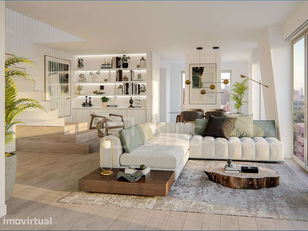 Apartamento T3 duplex com varanda inserido em novo empreendimento e... - Grande imagem: 2/40