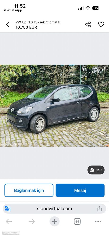 VW Up! 1.0 High Auto - 1