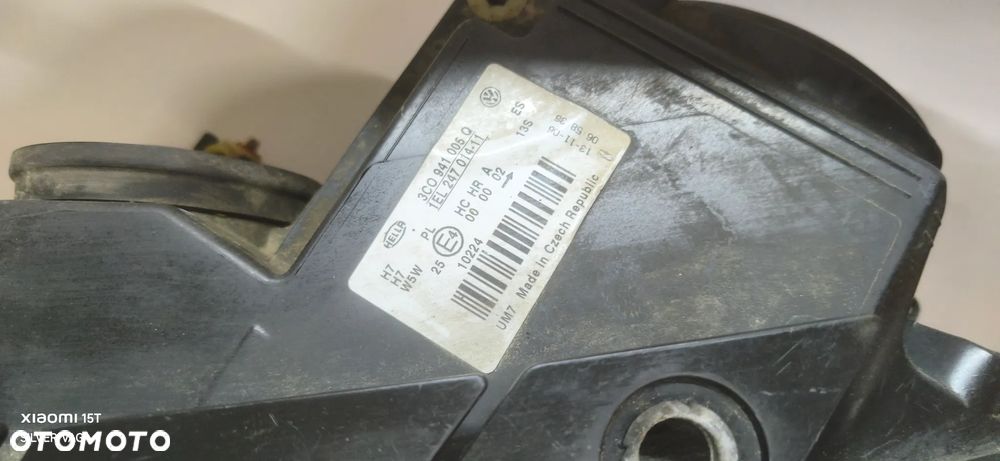 Lampy przednie VW Passat b6 lewa prawa komplet wszystkie części L041 - 6