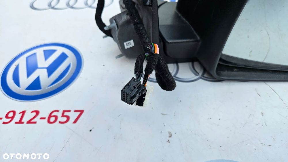 JEEP GRAND CHEROKEE WK2 LIFT 2017-  Lusterko prawe Lusterko pasażera kolor PAU LED 9+9 IDEALNE EUROPA grzane fotochrom - 3