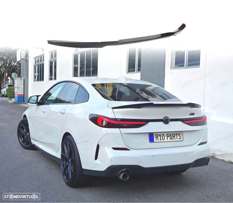 AILERON LIP BMW F44 20- LOOK M4 PRETO BRILHANTE - 1