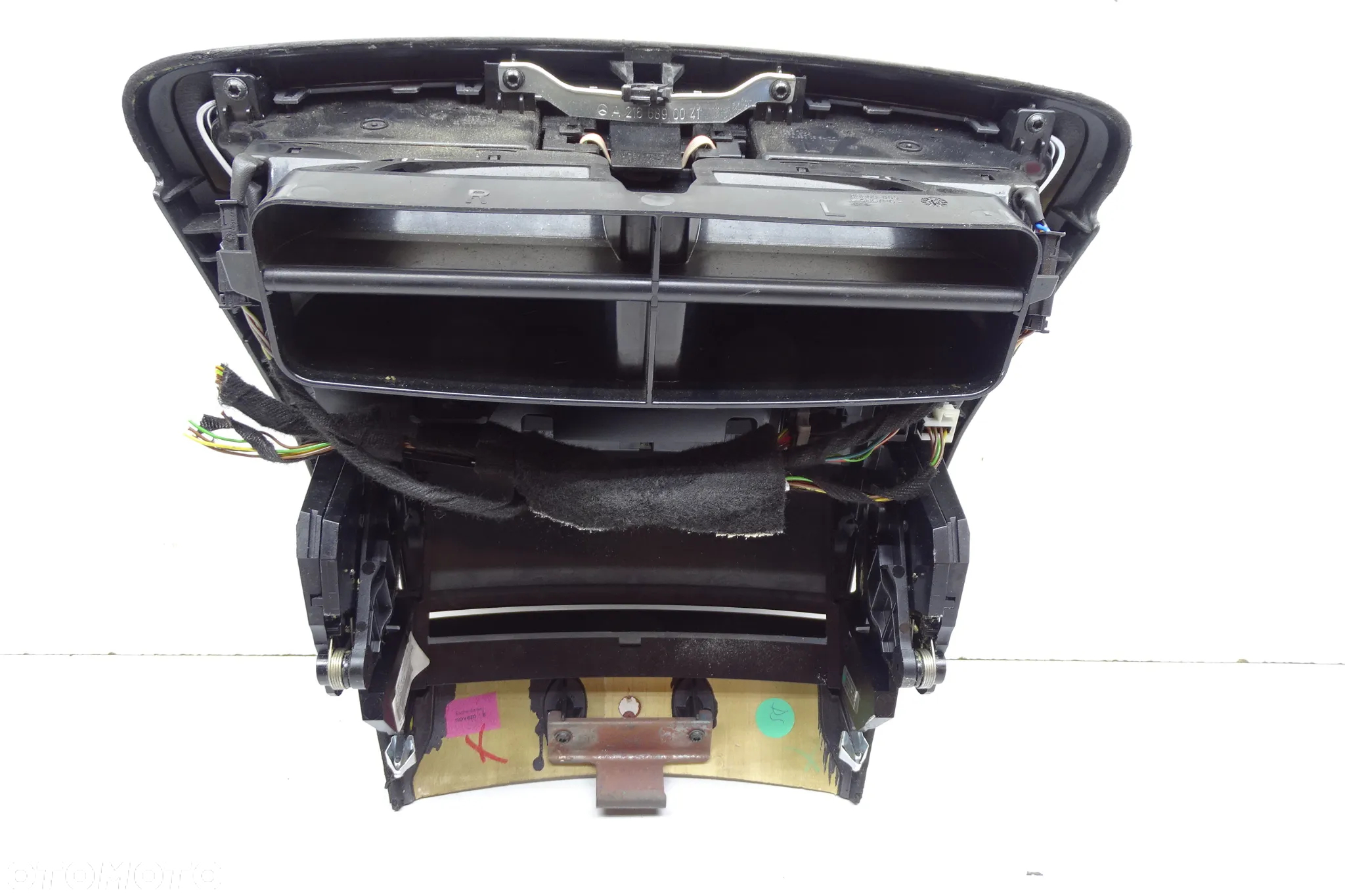 Panel Ramka Zegar Mercedes CL  W216 Komplet - 5