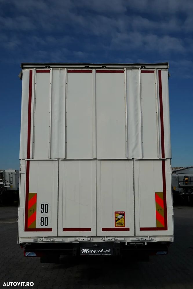 MAN TGX 26.470 / 6x2 / CORTINĂ / SOLO / 6x2 / 120 m3 / PUNȚĂ RIDICATĂ / I-PARK COOL / BALANȚĂ PODEA / - 13