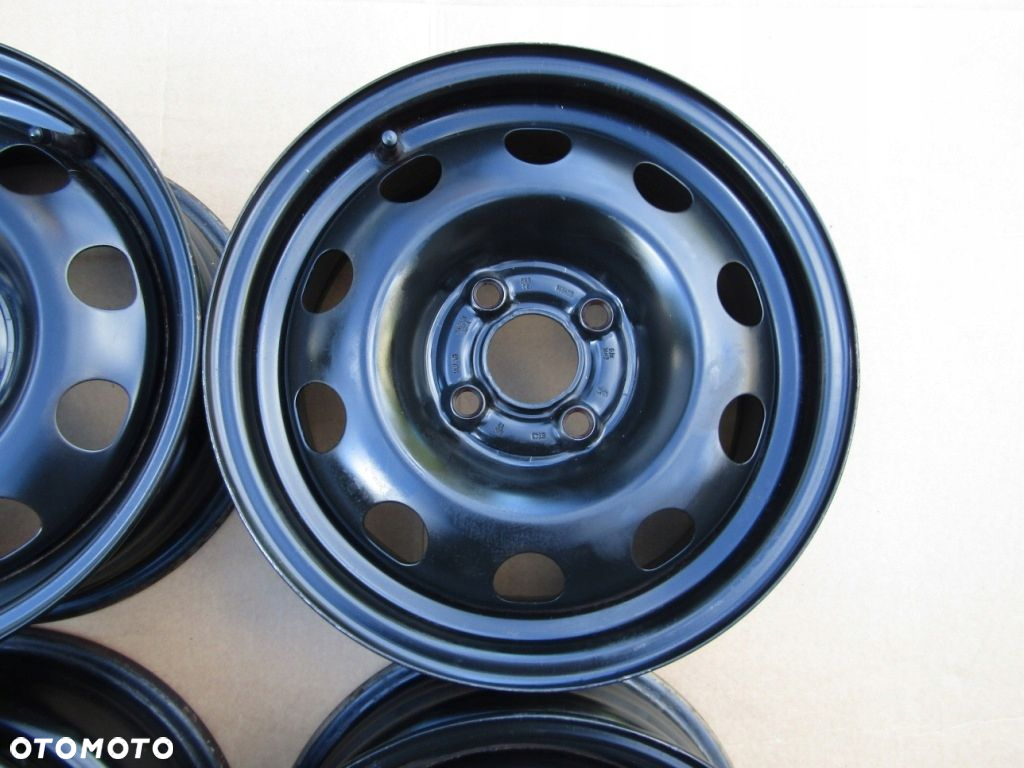 4x Felgi 14 VW Caddy Golf I II III Lupo Seat Arosa Ibiza 6j 4x100 ET43 - 6