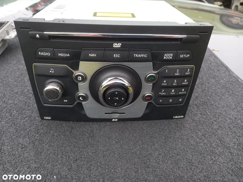 RADIO RADIOOTWARZACZ NAWIGACJA 96738861ZD CITROEN C5 III X7 08- - 1