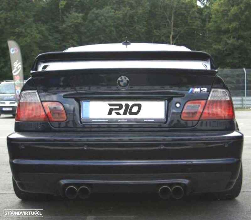 AILERON TWIN SPOILER BMW E46 98-05 LOOK M3 GT - 3