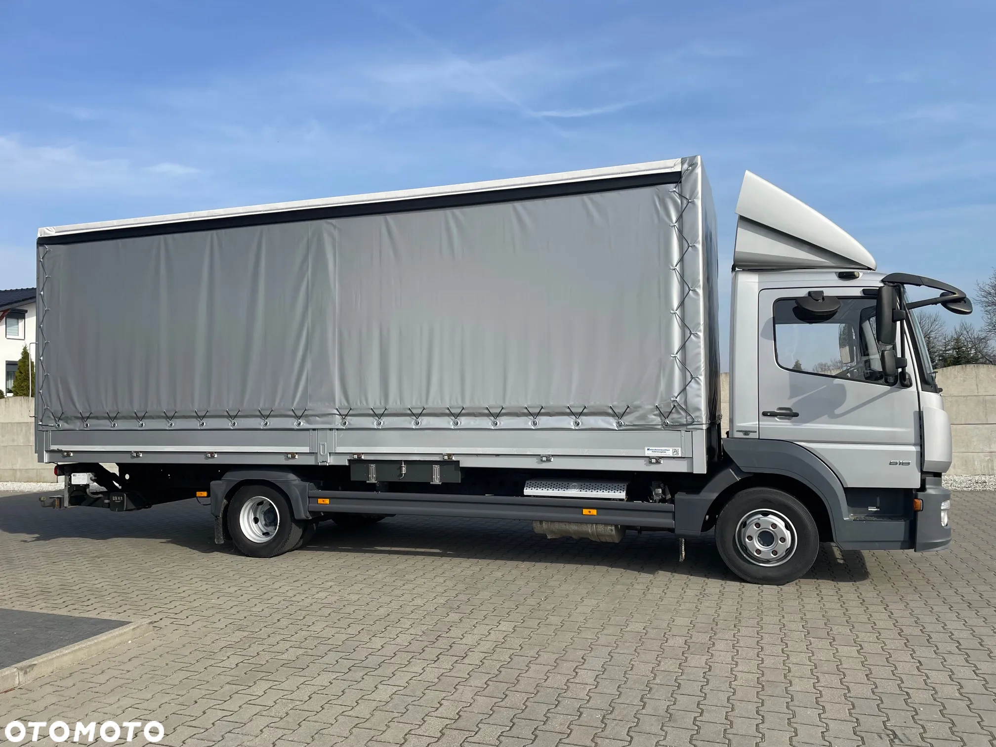 Mercedes-Benz ATEGO 818 Klima, Webasto, Burtofirana! - 7