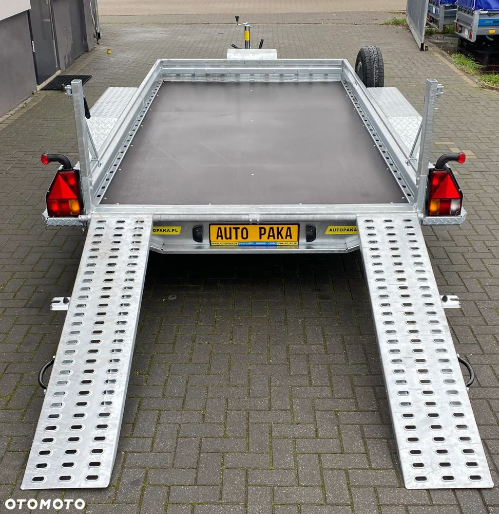 Wark 35/37 Przyczepa Podkoparkowa 370X180 CM, DMC 3500 KG z najazdami stalowymi 170 CM - 5