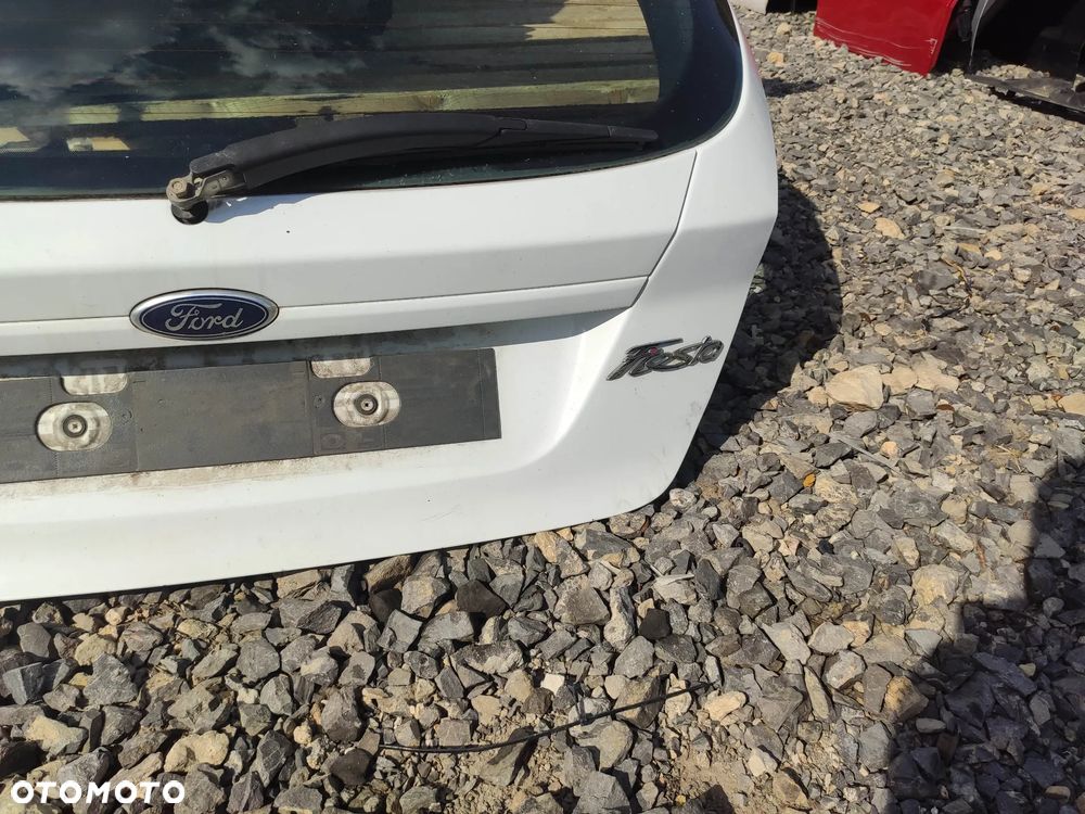 KL Klapa Bagażnika tył Ford Fiesta MKVII MK7 5Drzwi Lift HC biała kpl - 3