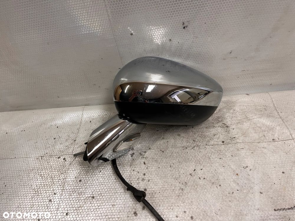 LUSTERKO PRZOD PRZEDNIE ELEKTRYCZNE LEWE CITROEN C3 II CHROM 9PIN