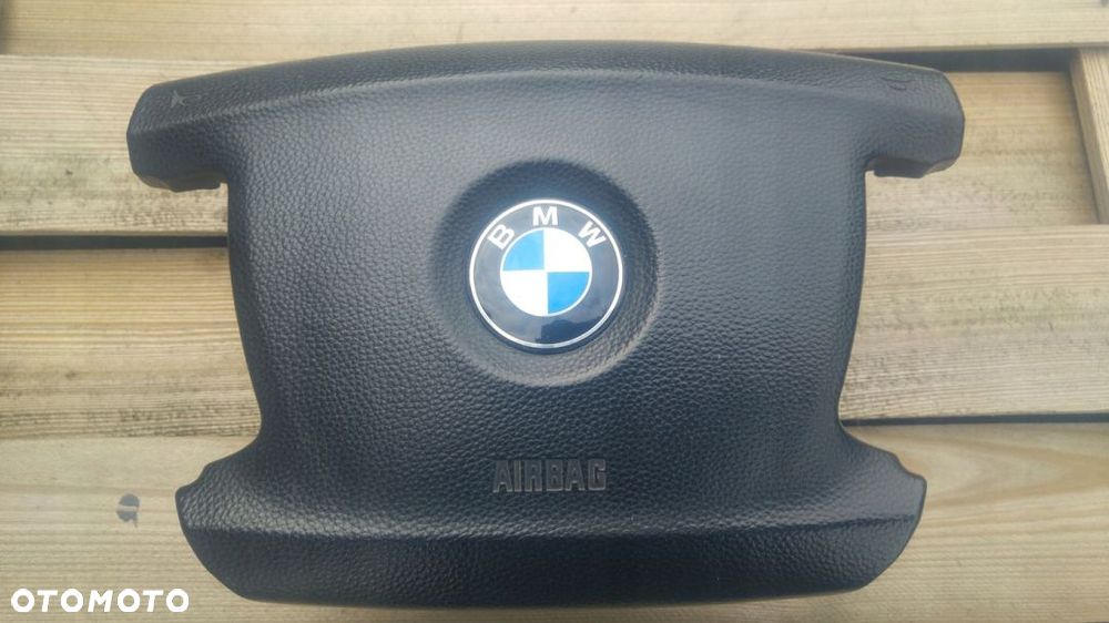 BMW E65 E65 LIFT PODUSZKA KIEROWNICY AIRBAG CZARNA - 1