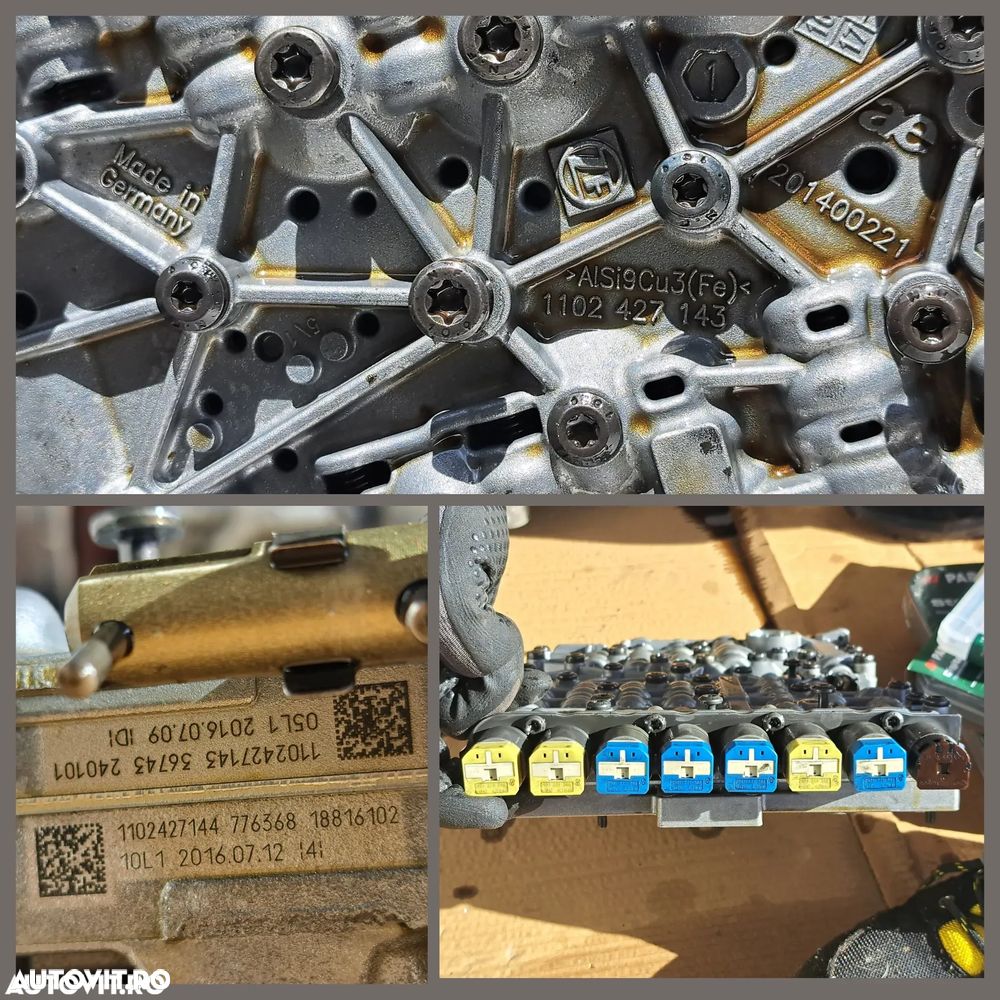 Cutie de viteze automata mecatronic calculator cutie de viteze automata pompa hidraulica start/stop solenoid electrovalva Bmw 750i G11 G12 - 4