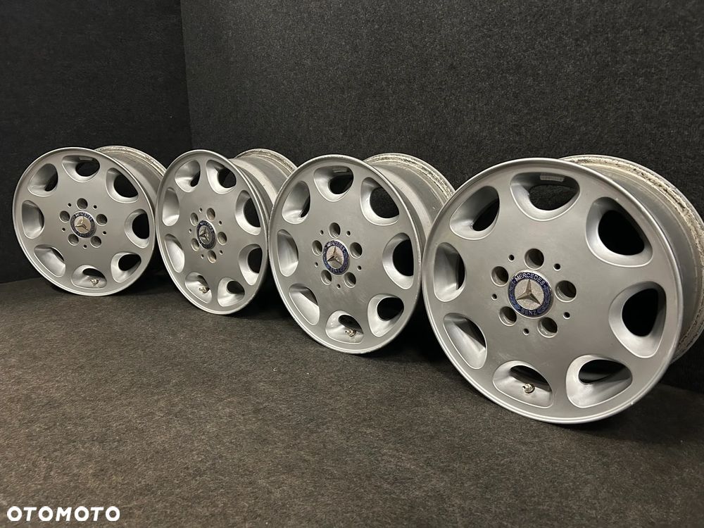 Alufelgi Mercede Mercedes W124, E-klasa, C-klasa W202, W201 8-Loch 15 cali 5x112 4szt. - 1