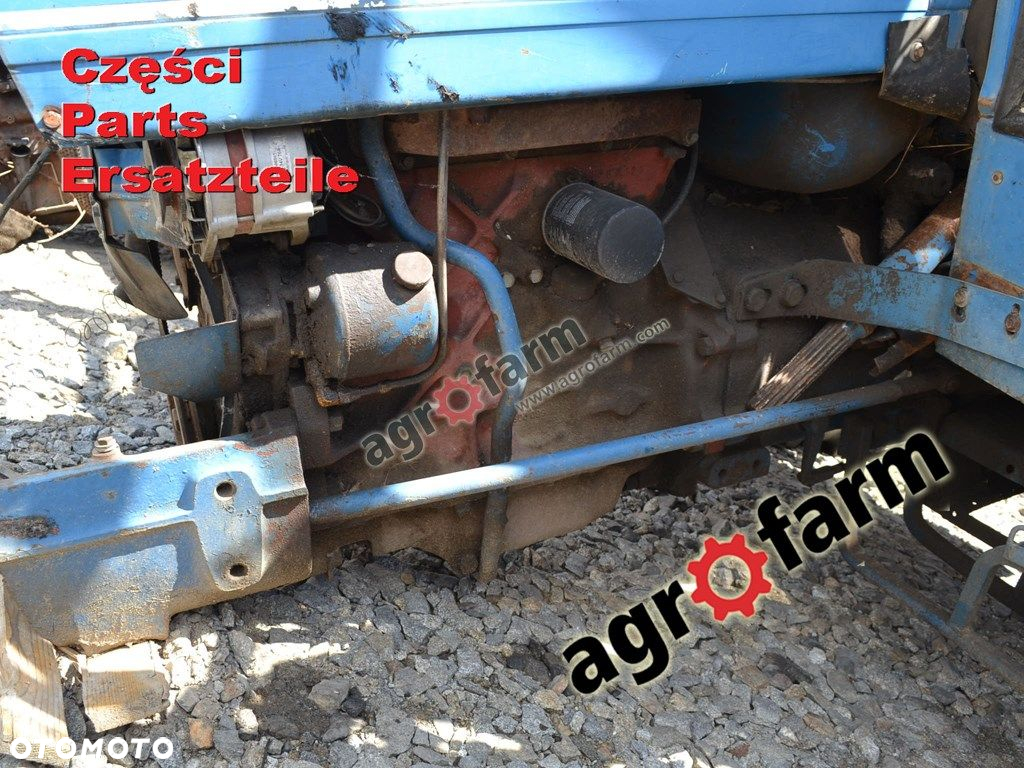 Ford 6600 części, skrzynia biegów, silnik, most - 3