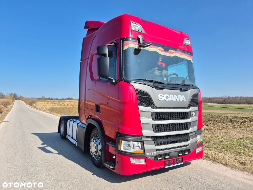 Scania R450 MEGA LOW DECK RETARDER Salon Polska DUŻE KOTŁY - 28