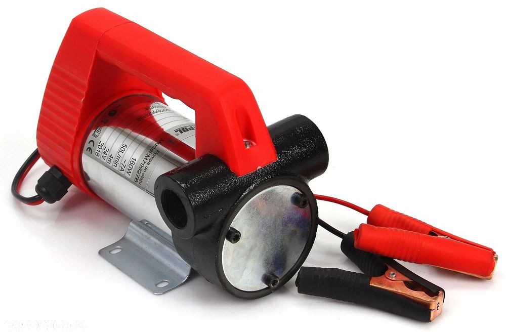 POMPA pompka do oleju CPN PALIWA 12V/24V + WĄŻ 4M - 6
